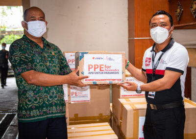 PPE Donations To Denpasar Department Of Health